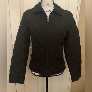 Kenneth Cole Reaction Black Quilted Jacket